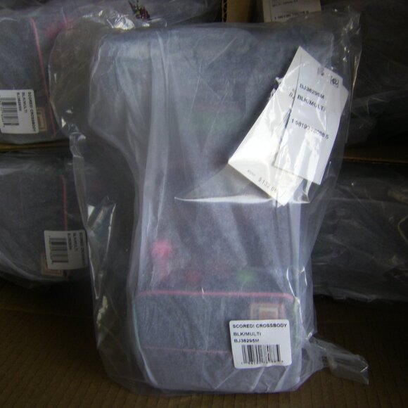 Betsey Johnson Kitsch Scored! Crossbody Black Arcade NWT - Picture 15 of 16